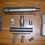Assembled Browning On and Off Tool with separate parts 
